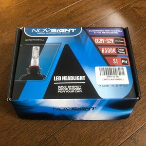 LEDヘッドライト 6500k H1 NOVSIGHT 