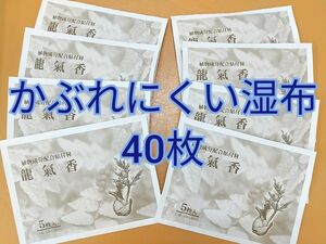 土日祝も24以内発送！かぶれにくい湿布 龍気香 5枚×8袋 40枚 医薬部外品