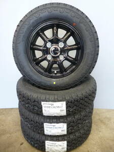 新品4本セット★ヨコハマ　ジオランダー　ゴツゴツ★145/80R12・145R12★軽トラ軽バンキャリーエブリーハイゼットアクティサンバーバモス