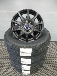 ブリヂストン★K370★145/80R12LT 80/78N★新品タイヤホイール★4本セット★G