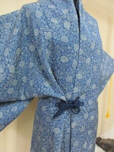 1 jpy superior article silk door garment Japanese clothes coat .. flower Tang .olientaru. flower lovely stylish high class . length 82cm.66cm[ dream job ]***