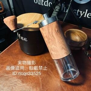  hand .. coffee mill manually operated coffee grinder ceramics ... adjustment possibility cap outdoor 