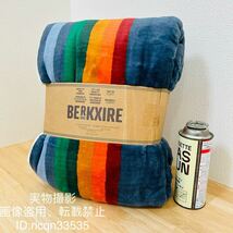 BERKXIRE 高品質 フランネル 毛布 ブランケット シングル フランネル とろけるような手触り 180*200cm キャンプ　アウトドア 野外登山　_画像1