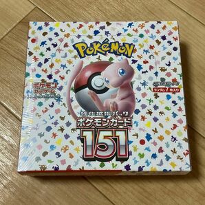 ポケモンカード 強化拡張パック 151 スカーレット&バイオレット box シュリンク付き