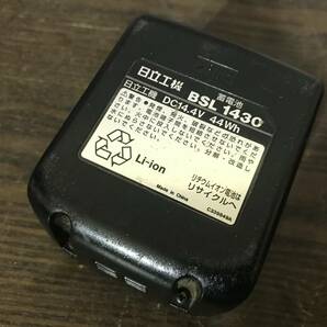 【2306】 日立工機 HITACHI 電動工具 純正 バッテリー BSL1430 14.4V 3.0Ah リチウムイオン Li-ion 蓄電池 ジャンク品の画像4