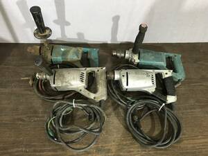 【2374】 マキタ makita ドリル 4台セット 10mm 13mm 電気ドリル 6401 6300L 6301LR 電動ドリル 電動工具 【中古品】