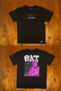 ☆ヒプノシスマイク 【Bad Ass Temple☆バッドアステンプル】両面プリント クルーネック　半袖Tシャツ M 黒 ブラック　ナゴヤディビジョン