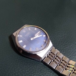セイコー/SEIKO ロードマチック/LM ◆5606-8061 ブルーグラデーション文字盤/カットガラス メンズ 機械式自動巻き腕時計　要OH 現状品