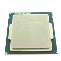 intel インテル CPU Core i7-4770 3.40GHz & i5-3470 3.20GHz 2枚セット LGA 1150 1155 自作 PCパーツ まとめ売り ジャンク 中古_画像4