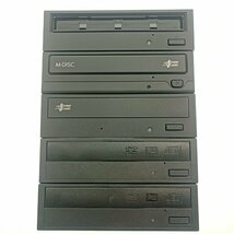 ★1円★ 内蔵型 DVD スーパーマルチドライブ 5台セット 黒 SATA接続 super multi DVD RW CD デスクトップPC まとめ売り ジャンク 中古_画像9