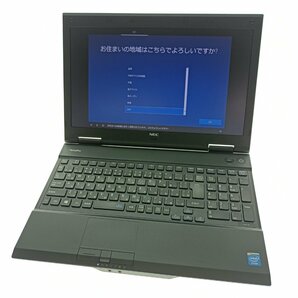 高速起動 NEC VersaPro VK18EX-G Celeron 1000M メモリ 4GB SSD 128GB Windows10 15型 テンキー 本体 ノートパソコン PC 中古の画像1