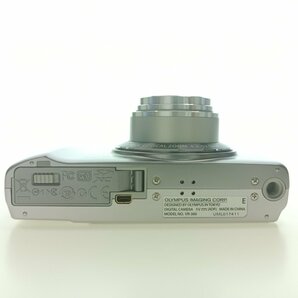 OLYMPUS オリンパス VR-360 コンパクトデジタルカメラ シルバー バッテリー 充電器 箱付 良品 平成 レトロ コンデジ 光学機器 中古の画像7