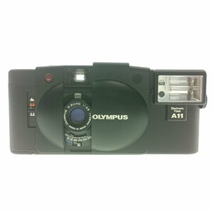 OLYMPUS オリンパス XA2 本体 シャッターOK フラッシュ機構 A11 付属 アンティーク レトロ コンパクト フィルムカメラ 現状 中古の画像2