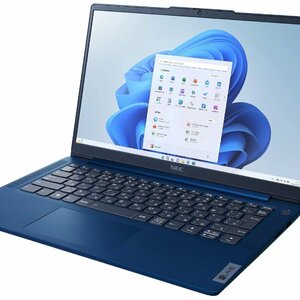  new goods NEC LAVIE N1455/HAL-E4 AMD Ryzen 5 7530U memory 16GB SSD 256GB Windows 11 14 wide blue light weight slim Note PC