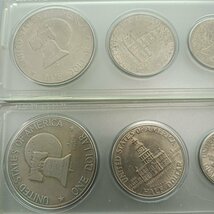 リバティコイン 1976 LIBERTY WHITMAN 1 5 10 25 50セント 1ドル U.S.A. 外貨コイン 2セット アンティーク コレクション 硬貨 中古_画像5