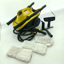 KARCHER ケルヒャー スチームクリーナー SC JTK 10 PLUS 1.512-195.0 ボイラー式 付属付 除菌 油汚れ IPX4 掃除用品 電動工具 中古_画像1