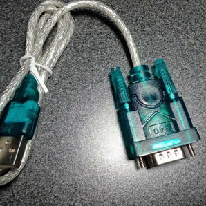 USB RS232C 変換ケーブル USB-シリアル Windows10 64bit対応 FTDI互換 USB Serial Converter (定型外郵便発送)の画像2