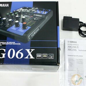 [極美品] YAMAHA MG06X 軽量コンパクトな6CHミキサー/エフェクト付き [OK509]の画像5