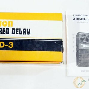 [良品] ARION SAD-3 STEREO ANALOG DELAY コスパ抜群のアナログディレイ/ステレオ出力も可能 [PK479]の画像7