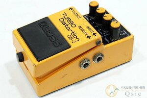 [中古] BOSS DS-2 TURBO Distortion 中域が強調された迫力のターボ・モードを搭載/ゲルマニウムダイオード搭載の旧個体 1990年製 [PK680]