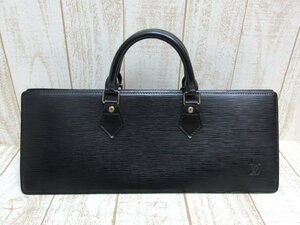 LOUIS VUITTON/ルイヴィトン：エピ サックトリアングル ハンドバッグ M52092 ノワール ブラック 中古/USED/正規品/LV