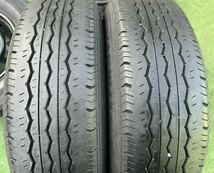 トヨタ純正 15インチ ホイール & BRIDGESTION195/80R15 107/105L LT 4本セット★ 200系 ハイエース★AN224_画像6