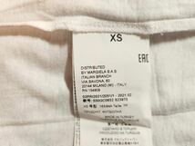 新品未使用 Maison Martin Margiela 10 マルタン マルジェラ デザイン　オーガニックコットン　白　Tシャツ　XS　ユニセックス_画像4