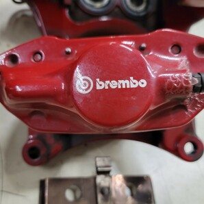 ランサーエボX エボ10 CZ4A 純正ブレンボ bremboブレーキキャリパー 中古品 1台分 の画像7