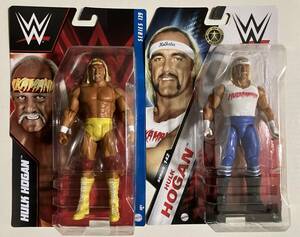 WWE Mattel Elite Basic Hulk Hogan Халк * Hogan Mattel WWF Professional Wrestling фигурка 2 шт. комплект новый товар нераспечатанный 