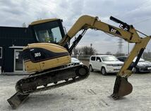 CAT　305SR　鉄クローラー　クレーン仕様　倍速　マルチ　オフセットブーム　稼働2,465hr　2001年製　キャタピラ_画像1