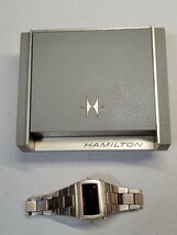 ハミルトン　HAMILTON LEDウオッチ ヴィンテージ　ジャンク扱い_画像9