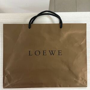 ロエベ LOEWE ショッパー　紙袋 ショップ袋　大　縦36横47マチ19.5