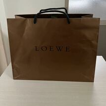 ロエベ LOEWE ショッパー　紙袋 ショップ袋　大　縦36横47マチ19.5_画像4