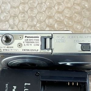 Panasonic パナソニック LUMIX DMC-FX30 シルバー 充電器付の画像8
