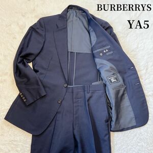 BURBERRYS セットアップ スーツ　ウール&モヘア　ネイビー　紺　AB5