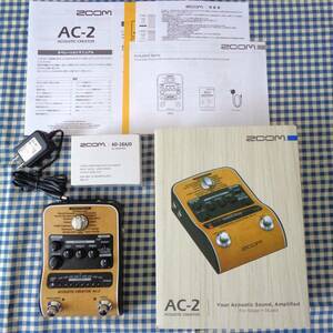Zoom AC-2 Акустический Создатель Акустический Гитарный предусилитель DI Effector