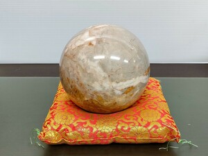 大理石　球体　重さ約5.5㎏　球の直径16cm　玉　ストーン　オブジェ　マーブル　鑑賞　石　パワーストーン　飾り石　置物　インテリア