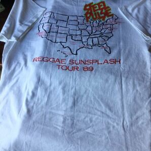 3000円〜 ビンテージ Tシャツ USED 80s スティールパルス Steel Pulse レゲエ 80年代 USA製 アメリカ製 vintage t shirt TEE 半袖の画像2