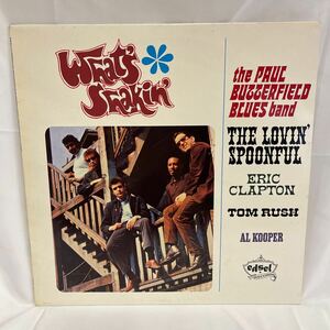 40406N 12inch LP★THE PAUL BUTTERFIELD BLUES BAND THE LOVIN' SPOONFUL ERIC CLAPTON TOM RUSH AL KOOPER /WHAT'S SHAKIN★ED249