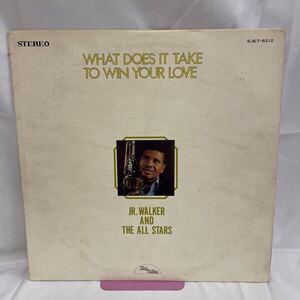 40422N 12inch LP★ジュニアウォーカー JR.WALKER AND THE ALL STARS /ハートの合鍵 WHAT DOES IT TAKE TO WIN YOUR LOVE ★SJET8212