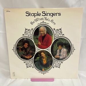 40426N 輸入盤12inch LP★STAPLE SINGERS /BE WHAT YOU ARE ★MPS-8553