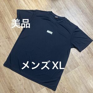 【美品】marvel マーベル　半袖　Tシャツ　ブラック　メンズXL