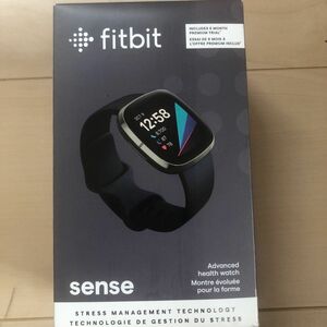 Fitbit FB512BKBK-FRCJK [Fitbit Sense（フィットビット センス） GPS搭載 スマートウォッチ