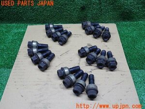 3UPJ=13070967]ポルシェ パナメーラ(970)2013ｙ 純正 ホイールボルト HEX19mm M14 P1.5 20点 中古