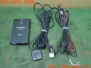 3UPJ=13380503]S2000(AP1)中期 Panasonic パナソニック ETC車載器 CY-ET906KD 難有 中古