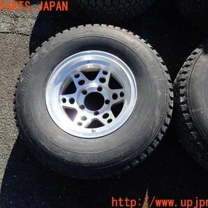 3UPJ=12560942]三菱ジープ(J58(改))Jeep J50系 zona 15インチホイール スタッドレス 8J +55 4本 中古の画像5