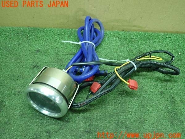 3UPJ=15110556]スカイライン GTS25ｔ タイプM スペックⅡ(ECR33)BLITZ ブリッツ RACING METER i-D ブーストメーター 60φ 中古