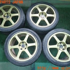 3UPJ=12330918]RX-7 RBバサースト(FD3S 6型)YOKOHAMA ヨコハマ AVS MODEL6 17インチホイール 8J +40 9J +45 PCD114.3 5穴 4本 中古の画像1