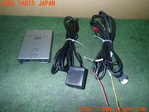 3UPJ=11260503]ソアラ(JZZ30)純正 Panasonic パナソニック ETC車載器 08686-00191 CN-ES0601CK 中古