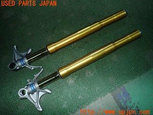 3UPJ=11840155]ドゥカティ・1199 パニガーレ S トリコローレ(ZDMH802JACB)純正 OHLINS オーリンズ フロントフォーク 中古